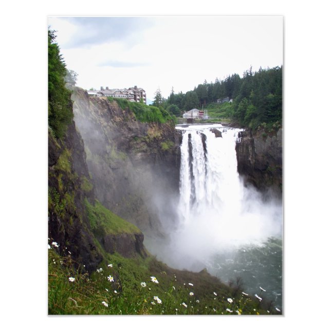 Snoqualmie Falls Photo Print (Front)