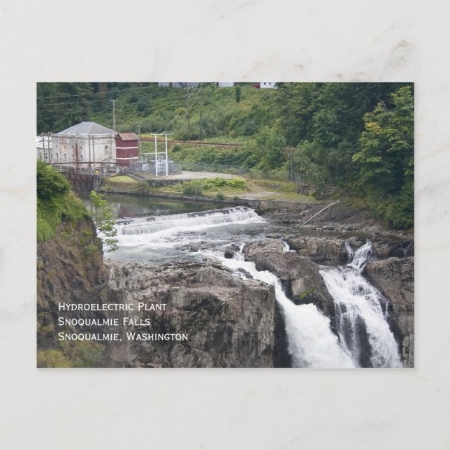Snoqualmie Falls Postcard (Front)