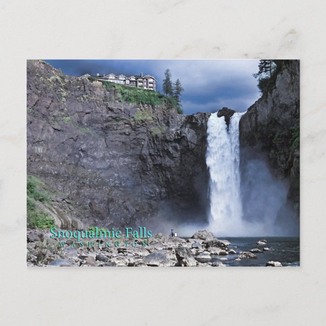 Snoqualmie Falls Postcard (Front)