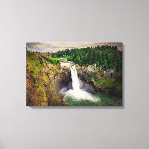 Snoqualmie Falls Washington Canvas Print