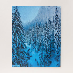 Snoqualmie Pass, Washington State. Jigsaw Puzzle