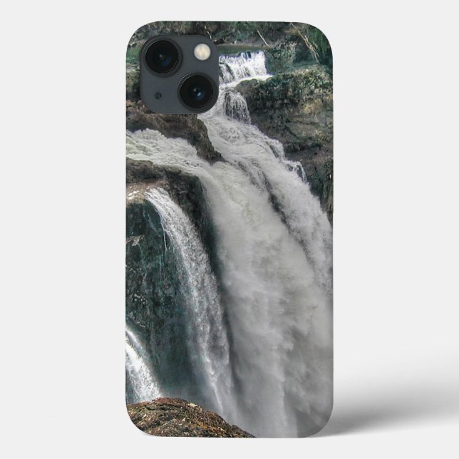 Snoqualmie River Falls Washington, US Nature Scene Case-Mate iPhone Case (Back)