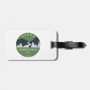 Snoqualmie Valley Trail Washington State Luggage Tag