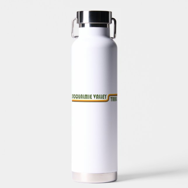 Snoqualmie Valley Trail Washington State Water Bottle (Front)