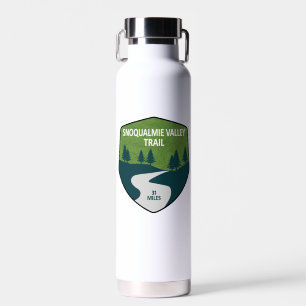 Snoqualmie Valley Trail Washington State Water Bottle