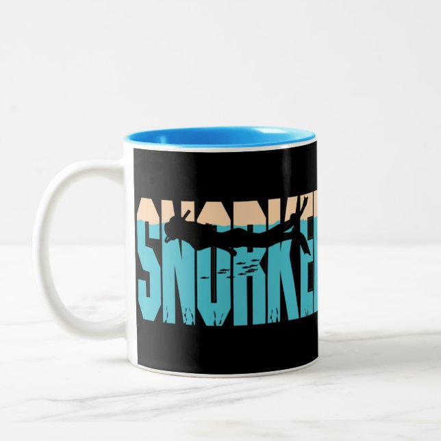 Snorkel Two-Tone Coffee Mug (Left)