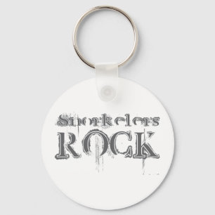 Snorkelers Rock Key Ring