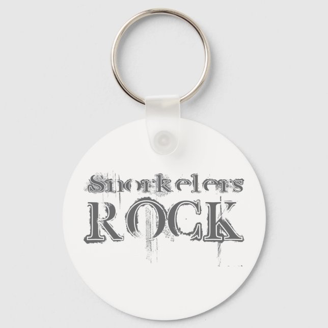 Snorkelers Rock Key Ring (Front)