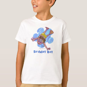 Snorkelling Birthday Boy Light T-Shirt