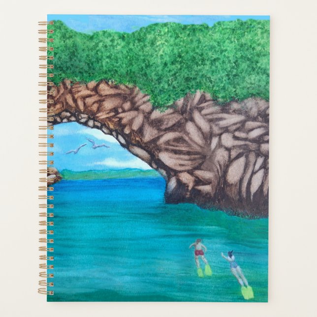 Snorkelling in Paradise  Planner (Front)
