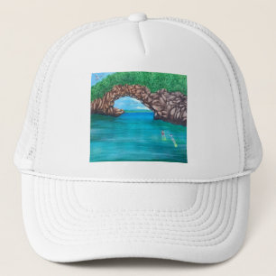 Snorkelling Wonderland Baseball Cap