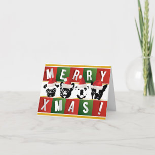 SNORT Christmas Card (Small -  5.6" x 4")