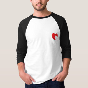 SNORT Heart - Bulldog T-Shirt