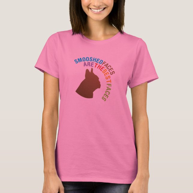 SNORT Smooshed Faces Tee (Front)