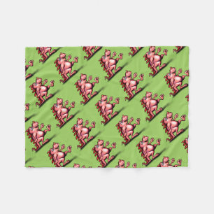 Snorts Fleece Blanket
