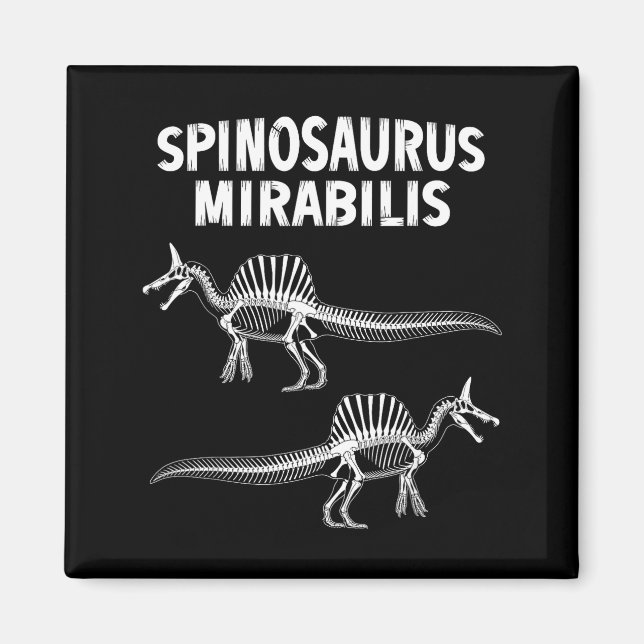 Snosaurus Mirabilis New Dinosaur Fossil Magnet (Front)