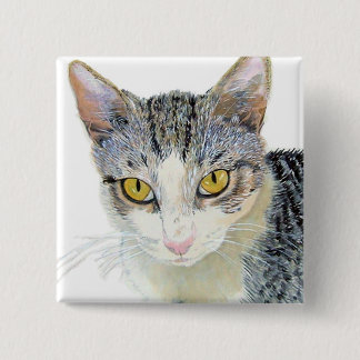 Snoshu the Cat Button