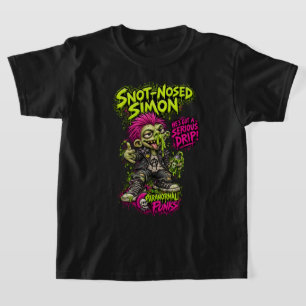 Snot-Nosed Simon — Paranormal Punks T-Shirt