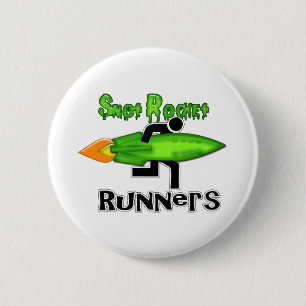Snot Rocket Runners 6 Cm Round Badge