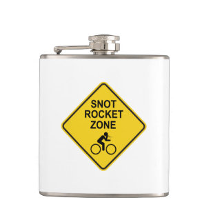 Snot Rocket Zone Hip Flask