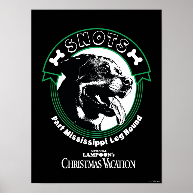 Snots Part Mississippi Leg Hound Poster (Front)