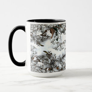 Snow Abstract Mug