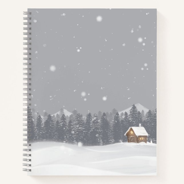 Snow and hut notebook (Front)