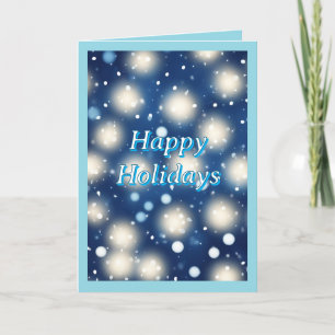 Snow and Magic Christmas Card