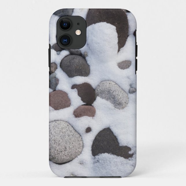 Snow And Rocks, Mt. Rainier National Park 2 Case-Mate iPhone Case (Back)