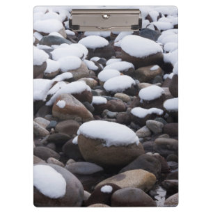 Snow And Rocks, Mt. Rainier National Park Clipboard