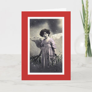 SNOW ANGEL CHRISTMAS CARD