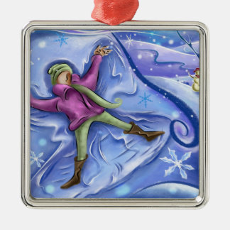Snow Angel Christmas Ornament