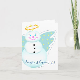 Snow Angel Greeting Card