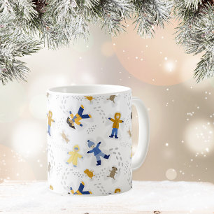 Snow Angel Kids Coffee Mug