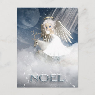 Snow Angel Post Card - NOEL