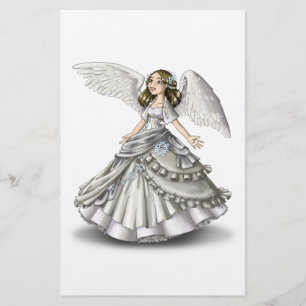 Snow Angel Stationery