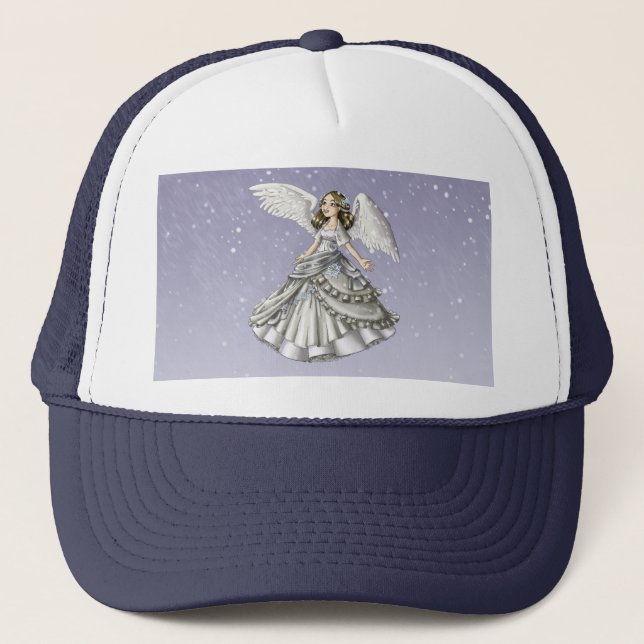 Snow Angel Trucker Hat (Front)