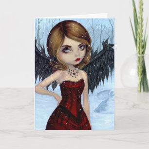 "Snow Angels" Greeting Card