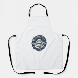 Snow Arctic Cat POD Vector Art - Snow Arctic Cat C Apron