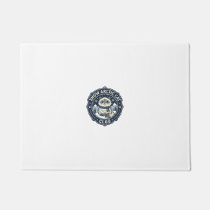 Snow Arctic Cat POD Vector Art - Snow Arctic Cat C Doormat