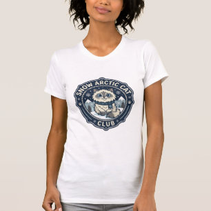 Snow Arctic Cat POD Vector Art - Snow Arctic Cat C T-Shirt