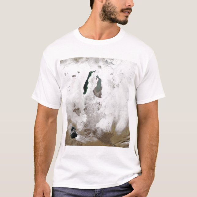 Snow around the Aral Sea T-Shirt (Front)