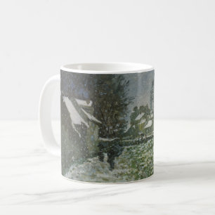 Snow at Argenteuil by Claude Monet Coffee Mug