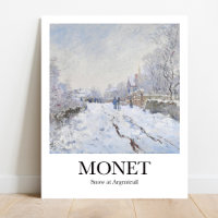 Snow at Argenteuil by Claude Monet
