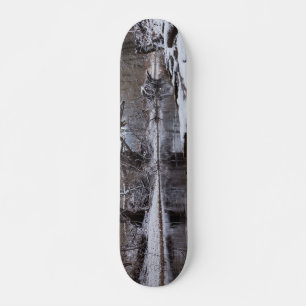 Snow At Finley Skateboard