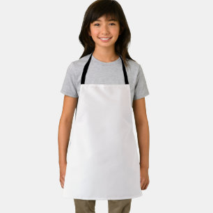 Snow Background Apron