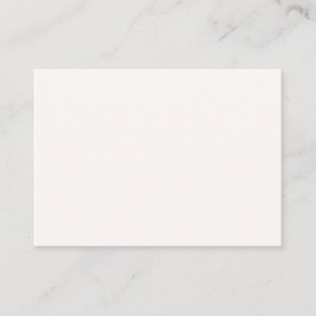 Snow Background Enclosure Card (Front)