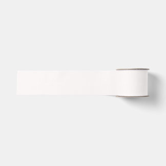 Snow Background Grosgrain Ribbon