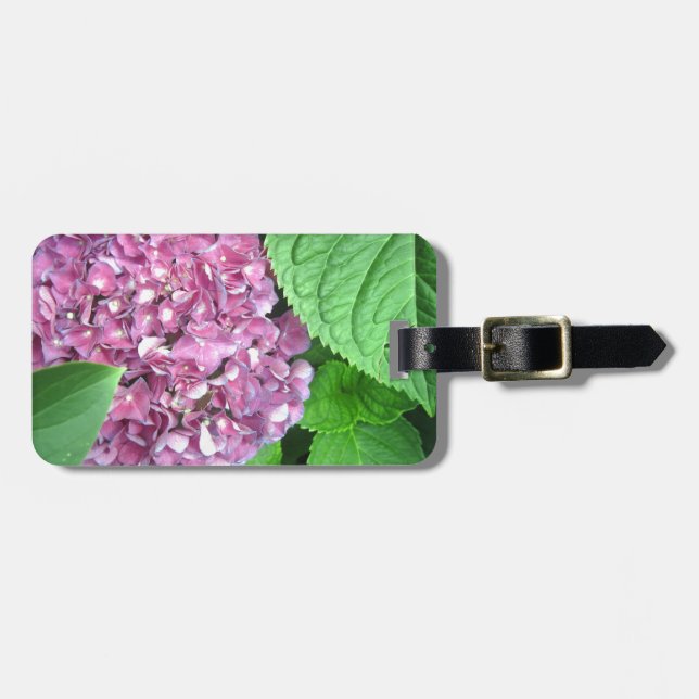 Snow Ball Luggage Tag (Front Horizontal)