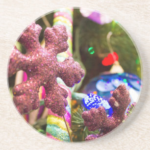 Snow Bauble Coaster
